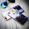 FLOVEME For iPhone 6 6S Plus Case 5 5S SE Gradient Blue-Ray Light Case For Apple iPhone 7 7 Plus 5S Clear Accessories Cover Capa